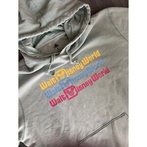 Walt Disney World Disneyland Hoodie Sweater Jacket Women - sz XL